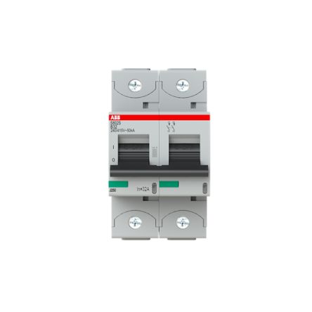 ABB S800S Miniature Circuit Breaker, 2-Pole, 32A, Type B, 240V ac AC, 50 kA Breaking Capacity