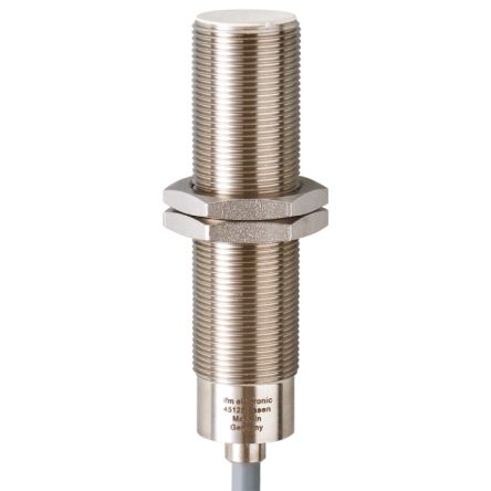 ifm electronic IG6614 Threaded Barrel Inductive Proximity Sensor, M18 PNP IG6 35V dc 5 mm 35 V dc 150mA