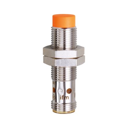 ifm electronic IF5545 Threaded Barrel Inductive Proximity Sensor, M12 PNP IF5 30V dc 4 mm 30 V dc 100mA