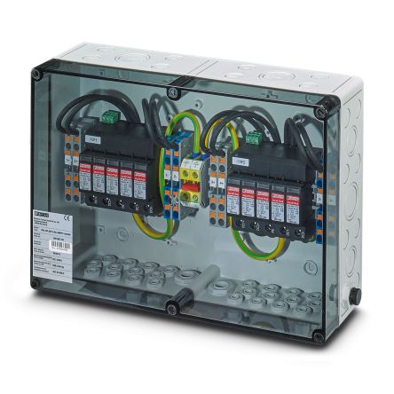 Phoenix Contact SOL-SC Series Red Polycarbonate Junction Box, IP65, 361 mm, 111mm 254 mm
