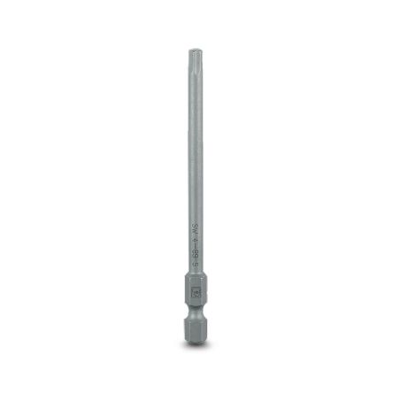 Phoenix Contact Hex Hexagon Bit, 1/4 in Drive, 4 x 89 mm Tip, Hex Drive, 89mm Overall 5-Piece