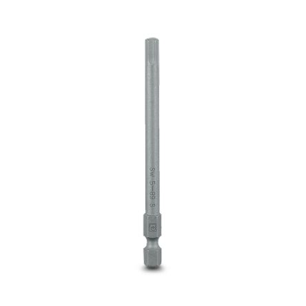 Phoenix Contact Hex Hexagon Bit, 1/4 in Drive, 5 x 89 mm Tip, Hex Drive, 89mm Overall 5-Piece