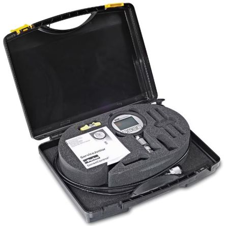 Parker 1/4 in USB Digital Pressure Gauge, 90 mm, 16 bar
