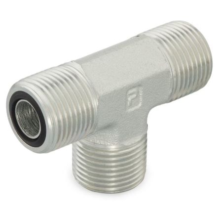Parker 12 JLO-S Hydraulic Fitting Male UNF, Steel, 0.75 in Hose ID