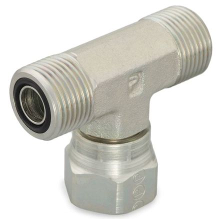 Parker 10S6MLOS Hydraulic Fitting Male, Steel, 11 in Hose ID