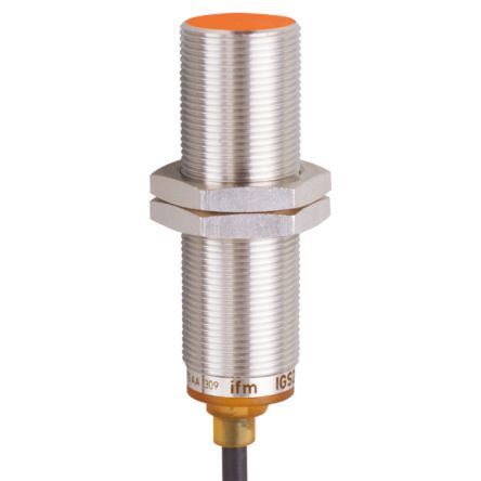 ifm electronic IGS246 Threaded Barrel Inductive Proximity Sensor, M18 x 1 NPN IGS 30V dc 8 mm 30 V dc 100mA