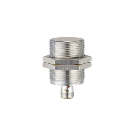 ifm electronic IIC200 Threaded Barrel Inductive Proximity Sensor, M30 x 1.5 PNP IIC 30V dc 15 mm 30 V dc 100mA