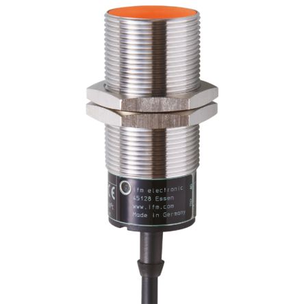 ifm electronic II5162 Threaded Barrel Inductive Proximity Sensor, M30 x 1.5 PNP II 36V dc 10 mm 36 V dc 250mA
