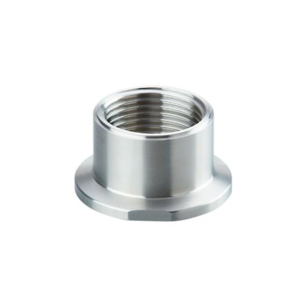 ifm electronic, E336 Series Adapter Process Adapter Tri-Clamp 50.5 mm for Use with Pipe Fitting, A3, DIN 32676 (ISO