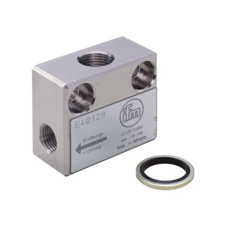 ifm electronic, E401 Series Adapter Process Adapter 12 mm for Use with Small Volumetric Flow Quantities, EAC, RoHS