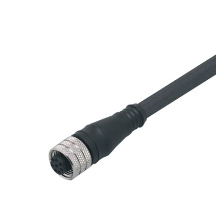 ifm electronic Female 1 way Straight to Unterminated Unterminated Actuator/Sensor Cable, 2 m