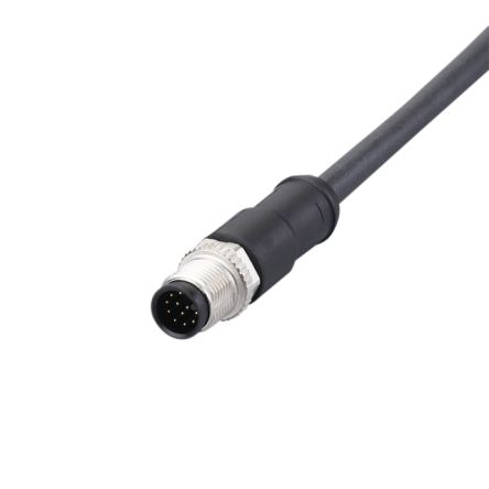 ifm electronic Male 1 way Straight to Unterminated Unterminated Actuator/Sensor Cable, 5 m