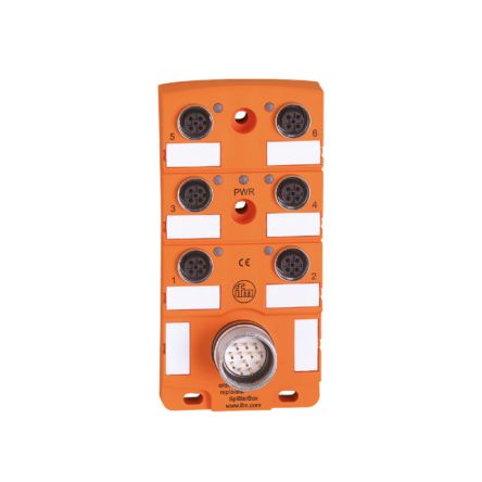 ifm electronic EBC Series Sensor Box, 6 Port
