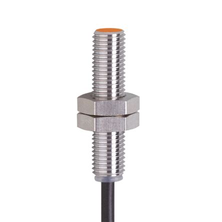 ifm electronic IE5373 Threaded Barrel Inductive Proximity Sensor, M8 x 1 PNP/NPN IE5 30V dc 1.5 mm 30 V dc 100mA