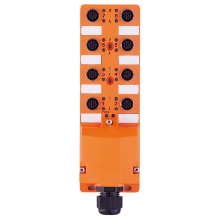 ifm electronic EBT Series Sensor Box, 8 Port