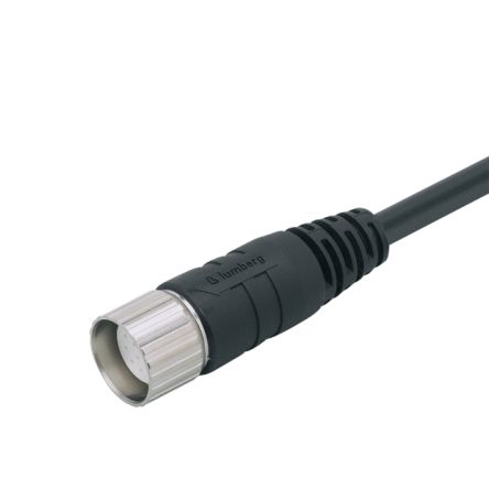 ifm electronic Female 1 way Straight to Unterminated Actuator/Sensor Cable, 10 m