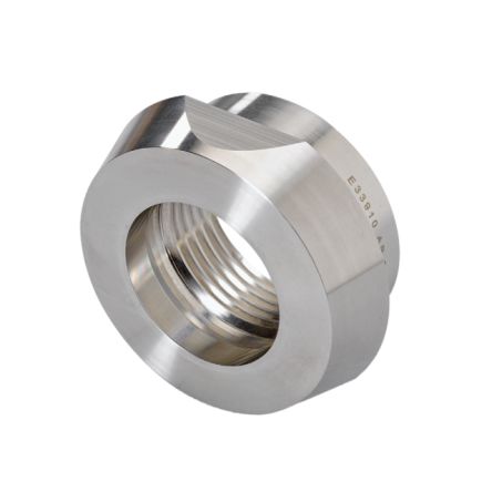 ifm electronic, E339 Series Adapter Process Adapter Hygienic Pipe Fitting 44 mm for Use with Pipe Fitting, EAC, DIN