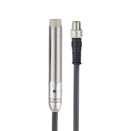 ifm electronic IFT241 Threaded Barrel Inductive Proximity Sensor, M12 x 1 PNP/NPN IFT 30V dc 7 mm 30 V dc 100mA