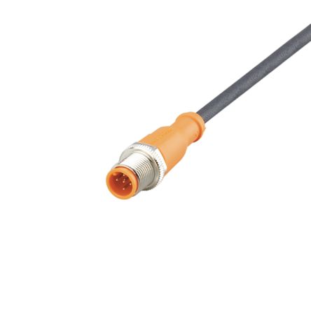 ifm electronic Male 1 way Straight to Unterminated Unterminated Actuator/Sensor Cable, 2 m