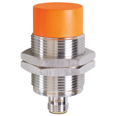 ifm electronic II7101 Threaded Barrel Inductive Proximity Sensor, M30 x 1.5 PNP II 30V dc 15 mm 30 V dc 100mA