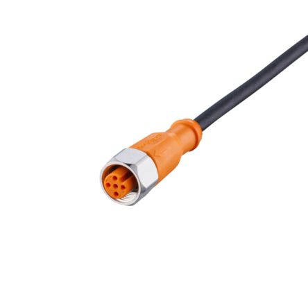 ifm electronic Female 1 way Straight to Unterminated Unterminated Sensor Actuator Cable, 25 m