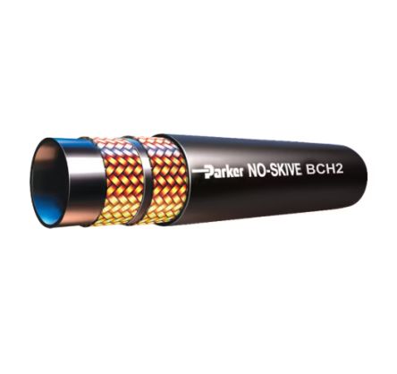 Parker 40000mm Synthetic Rubber Hydraulic Hose Assembly, 25 Mpa Max Pressure