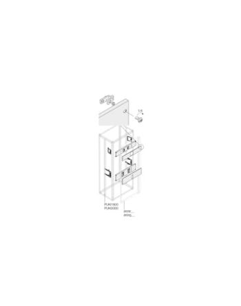 ABB Pickled Steel Sheet Assembly Kit for Use with Main Distribution Boards 300 mm x 600 mm x 600mm