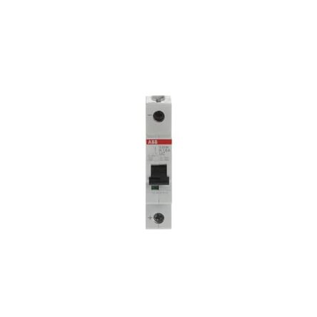 ABB System Pro M Compact S200 M UC Miniature Circuit Breaker, 1-Pole, 1.6A, Type K, 230V ac AC, 220 V dc DC, 20 kA