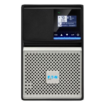 Eaton 160V, 294 V Input Tower Uninterruptible power supply, 850 VA, 5P Gen2 680 W 5P850IG2BS