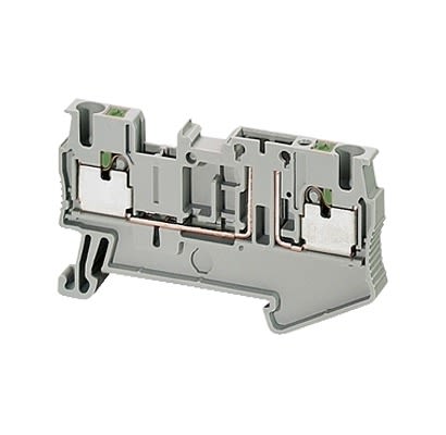 Schneider Electric NSYTRP Series Terminal Block, 2-Way, 2.5mm² Wire, 20A Push-in