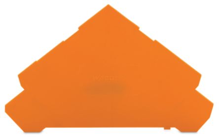 WAGO 280 Series End & Intermediate Plate for Use with Quadruple Deck Terminal Blocks