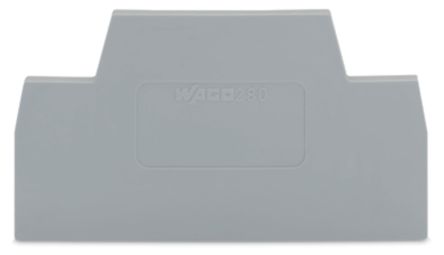 WAGO 280 Series End & Intermediate Plate for Use with Rail Mount Terminal Blocks