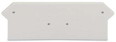 WAGO 279 Series End & Intermediate Plate for Use with Rail Mount Terminal Blocks