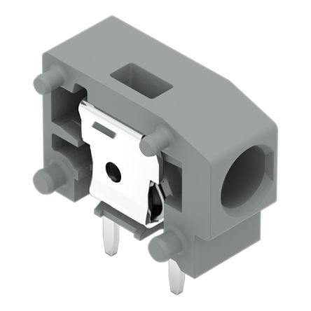 WAGO 235 Series PCB Terminal Block, 1-Contact, 5.08 mm Pitch, Through Hole, 1 Row