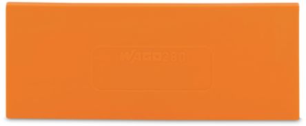 WAGO 280 Series Plate for Use with Rail Mount Terminal Blocks