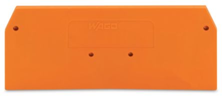 WAGO 281 Series End & Intermediate Plate for Use with Rail Mount Terminal Blocks