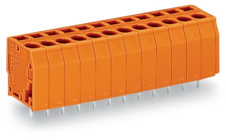 WAGO 739 Series PCB Connector, 5-Contact, 5.08 mm Pitch, Through Hole, 1 Row