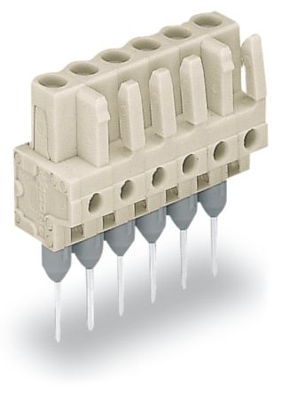 WAGO 722 Series Pluggable Connectors for Use with Rail Mount Terminal Blocks