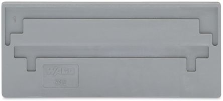 WAGO 282 Series Plate for Use with Rail Mount Terminal Blocks