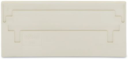 WAGO 284 Series Plate for Use with Rail Mount Terminal Blocks