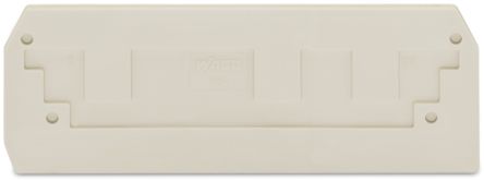 WAGO 284 Series End & Intermediate Plate for Use with Rail Mount Terminal Blocks