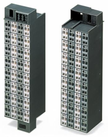 WAGO 726-322 726 Series Terminal Strip Dark Grey, 1.5mm², Cage Clamp
