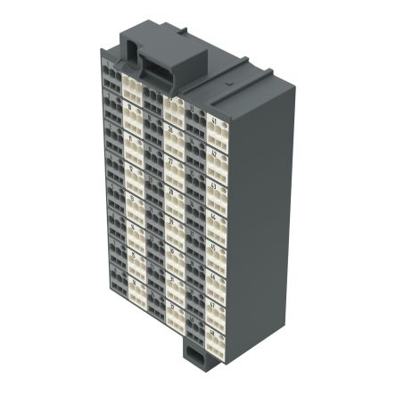 WAGO 726-521 726 Series Terminal Strip Dark Grey, 1.5mm², Cage Clamp