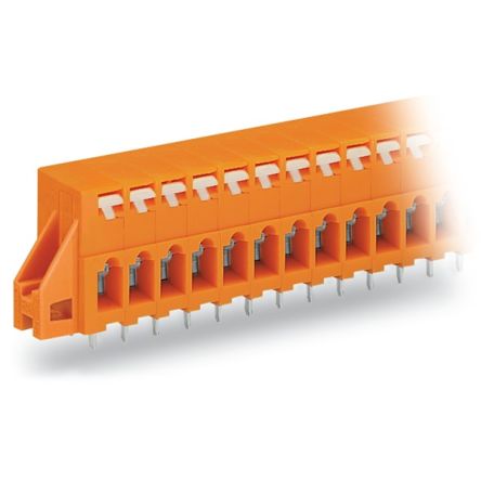 WAGO 741 Series PCB Connector, 8-Contact, 5.08 mm Pitch, 3 Row, 741-238