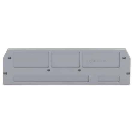 WAGO 280 Series End & Intermediate Plate for Use with Rail Mount Terminal Blocks