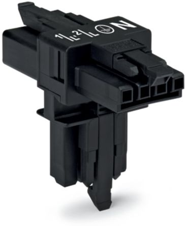 WAGO 890 Series Plug-in Connector Female, 4-Pole, 16A, 4-Way, IP40, IP20