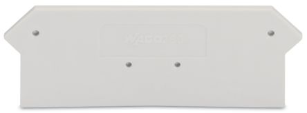 WAGO 280 Series End & Intermediate Plate for Use with Rail Mount Terminal Blocks