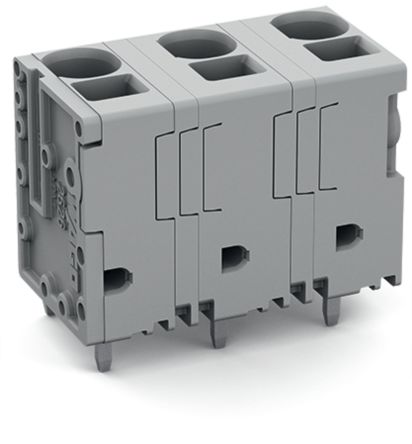 WAGO 2626 Series PCB Connector, 6-Contact, 12.5 mm Pitch, Feed Through, 1 Row