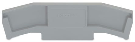 WAGO 280 Series End & Intermediate Plate for Use with Rail Mount Terminal Blocks