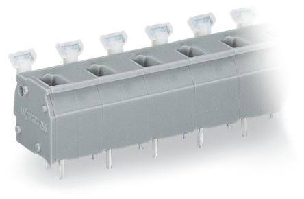 WAGO 255 Series PCB Connector, 9-Contact, 10.16 mm Pitch, 1 Row, 255-609